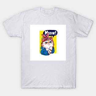 Meow, Yes I can T-Shirt